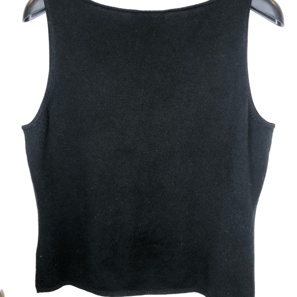 Lauren by Ralph Lauren XL vest silk cashmere - Picture 4 of 8